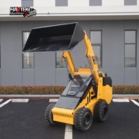 Ventes directes d'usine Chargeuses diesel Kubota bon marché Chargeuses télescopiques sur pneus Mini chargeuses compactes avec accessoires