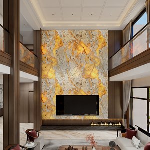 Pietra Sinterizzata ad Alta Densità ADELA 1200*2800mm 6mm Traslucida per Chioschi di Centri Commerciali, Pannelli Murali, Sale da Pranzo, Decorazione Moderna - Product Image 4