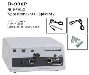 Appareil portable d'épilation permanente par électrolyse en matériau ABS avec pince à épiler 2-en-1 pour l'épilation du visage et du corps - Product Image 4