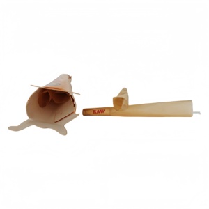 For Classic Brown Cone <b>Rolling</b> Papers 78mm 1 1/4 Natural Plant Fiber Slow Burning 6pieces/smallbox 32smallboxes/display <b>Box</b> - Product Image 2