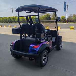 รถกอล์ฟไฟฟ้าขนาดเล็ก2ที่นั่งรถบั๊กกี้สกู๊ตเตอร์คลับสก๊อตตี้แคเมอรอนพัตเตอร์ออฟโรดพร้อมเบรค - Product Image 2