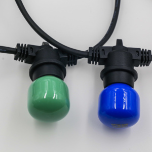 SL-065 гирлянды 49Ft водонепроницаемый E26 розетки и навесные петли - Product Image 1