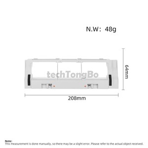 Remplacement de couverture de brosse de rouleau principal blanc adapté pour Xiaomi Mijia 1C <span class=keywords><strong>STYTJ01ZHM</strong></span> accessoires de pièces de rechange d'aspirateur robotique - Product Image 6