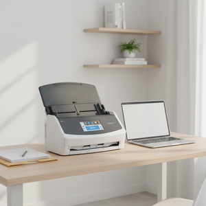 <span class=keywords><strong>Scanner</strong></span> <span class=keywords><strong>de</strong></span> <span class=keywords><strong>bureau</strong></span> <span class=keywords><strong>professionnel</strong></span> Fujitsu Ix1600 d'occasion, haute vitesse, USB, alimentation automatique continue, 40 ppm, haute définition, recto verso - Product Image 4