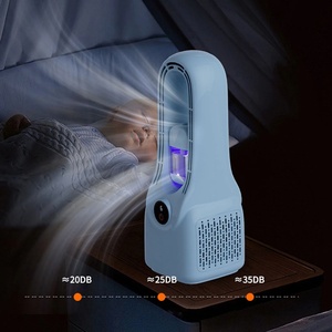 Ventilateurs <span class=keywords><strong>de</strong></span> table verticaux intérieurs/extérieurs sans pales, design sans feuilles, pour <span class=keywords><strong>une</strong></span> climatisation domestique facile, alimentation par batterie pour voitures - Product Image 3