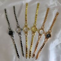 Montre-bracelet élégante pour femme JINSIY, style coréen, en acrylique, mouvement à quartz, écologique, luxe léger et tendance, en forme de cœur