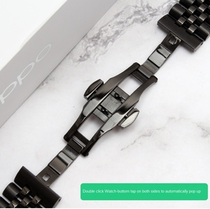 Betterconn-<span class=keywords><strong>Bracelet</strong></span> en acier inoxydable pour <span class=keywords><strong>montre</strong></span> <span class=keywords><strong>Oppo</strong></span>, 46mm, 41mm, <span class=keywords><strong>Bracelet</strong></span> métallique de rechange - Product Image 5