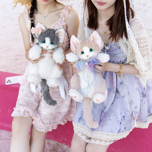 Sac à dos en peluche Devon <span class=keywords><strong>Rex</strong></span> de taille moyenne, fabriqué par DUPAN, vente en gros, rembourrage en coton PP simulé, jouet anti-stress - Product Image 5