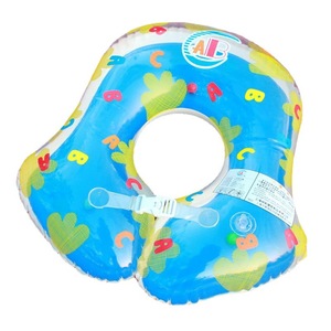 Infant Underarm Swim Ring Oval Cartoon Pattern Thickened <b>Inflatable</b> For Child Swimming Water Sports - Product Image 5