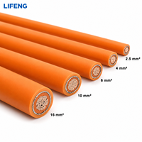 Cable blindado para batería de vehículo eléctrico EVP-125, 1.5-120mm², cable de alimentación EV de alto voltaje XLPE para PDU, OBC, inversor CC/CC