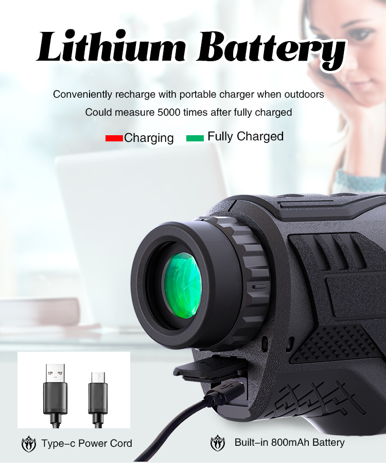 OEM монокулярный телескоп J55FA 2000 м дальномер дальность дальномер охотничий дальномер