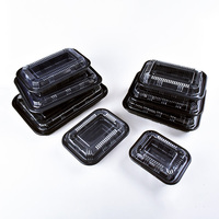 Emballage alimentaire pour déjeuner en plastique micro-ondable de qualité alimentaire Récipient de préparation de repas