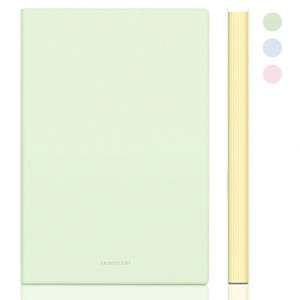 Custom A6 Pocket Hardcover <b>Leather</b> Cover Notebook Planner Journal Logo Business <b>Diary</b> Meeting Minutes Self-Care Promotional - Product Image 6