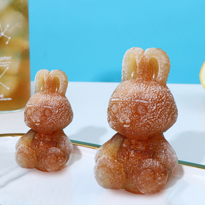 Ice <span class=keywords><strong>Cube</strong></span> khay <span class=keywords><strong>d</strong></span>ễ thương phim hoạt hình Bunny Khuôn đá cà phê nước trái cây đồ uống 3D thỏ hình <span class=keywords><strong>d</strong></span>ạng Silicone biểu tượng tùy chỉnh Silicone khuôn mẫu hình chữ nhật - Product Image 5