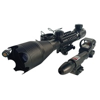 Nouveaux scénarios accessoires de chasse Mini Laser rouge vue Professional Telescopio avec éclairage
