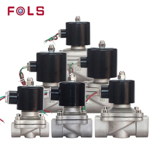 DN50 2 pouces 2W-500-50 Électrovanne de régulation de température à action directe normalement fermée en acier inoxydable AC220V DC12V/24V OEM - Product Image 4
