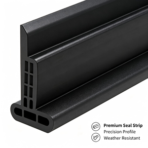 Système de fixation rapide pour barre de joint de construction, bande d'étanchéité commerciale pour montage au plafond, pour murs et panneaux intérieurs - Product Image 1