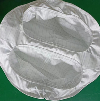 Sac filtrant pour pulvérisateur à lit fluidisé, anti-poussière, de qualité alimentaire FDA, rayé, antistatique, pour usine GMP, pour le traitement des couches filtrantes