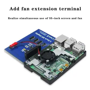 التوت بي LCD 3.5 "بوصة مقاومة تعمل باللمس شاشة عرض ل التوت بي 4B 3B + 3B الصفر 2W W التوت بي اكسسوارات