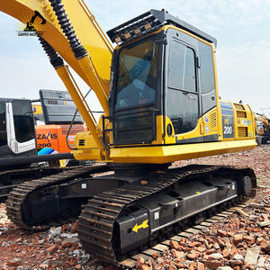 Excavadora Usada KOMATSU PC200 Robusta y Eficiente para Construcción Urbana, Construcción de Carreteras y Proyectos de Excavación de Cimentaciones - Product Image 4