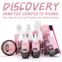 Kit d'Entretien pour Perruques : Colle Imperméable pour Dentelle, Spray Teintant, Gel Contrôle des Bords, Mousse Coiffante pour Perruques Bouclées