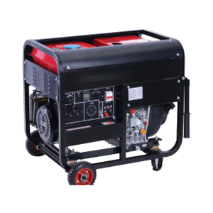 Générateur à châssis ouvert avec fréquence 60Hz/50Hz, 3kW/5kW/6kW/8kW/10kW, 110/220/230V/380V, avec roues et accoudoirs en option, 380V Industriel - Product Image 1