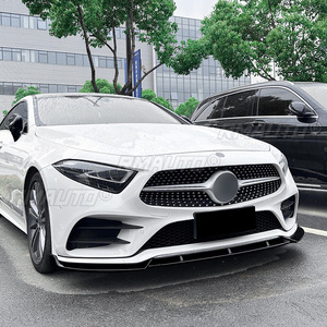 ชุดแต่งรอบคันสำหรับ Mercedes Benz CLS-Class C257 ปี 2018-2021 สปอยเลอร์กันชนหน้า ดิฟฟิวเซอร์กันชน ตัวแยกกันชน อุปกรณ์ป้องกันรถยนต์ - Product Image 4