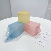 Boîtes d'emballage en plastique personnalisées peuvent être utilisées pour l'emballage de desserts et de cadeaux.