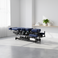 Lit de massage à traction motorisé - Orthopédie, Rééducation osseuse, Étirements et Soins des Hernies Discales Lombaires