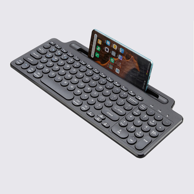 2025 New Hot 2.4G  Wireless Magic Gaming BT Keyboard for Laptop Pc with Touch Screen Phone Stand