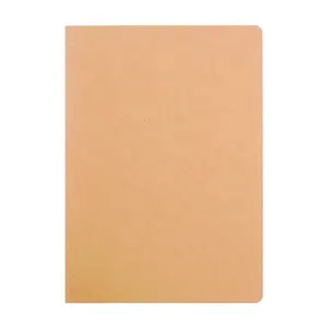 Nhà Sản Xuất Cung Cấp Dòng Xe Máy Tính Xách Tay Đơn Giản Giấy Kraft Notebook B5 Trống Retro Bìa Kraft Note Book