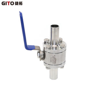 Válvula de Bola de Acero Inoxidable GITO BA, Estructura de Control Manual Forjada y Soldada para Agua y Gas, Personalización OEM - Product Image 5