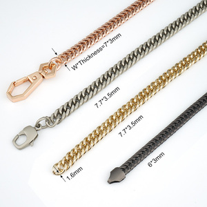 <span class=keywords><strong>Sac</strong></span> chaîne sangle poignée haute qualité <span class=keywords><strong>sac</strong></span> à main <span class=keywords><strong>sac</strong></span> à main accessoires bricolage <span class=keywords><strong>sac</strong></span> à main décoratif chaîne <span class=keywords><strong>en</strong></span> métal pour pochette <span class=keywords><strong>sac</strong></span> à main épaule - Product Image 3