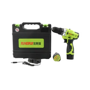 Low Price 12v 18v Rechargeable Lithium Battery Cordless Drill Machine Portable Cordless Drill Power Tools Combo Set