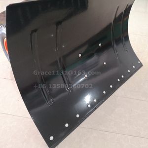 مجرفة ثلج جديدة بعجلات وشفرة برتقالية/سوداء بطول 740 مم مع دافع ثلج مُسمك للطرق والأرصفة موديل 2503 - Product Image 6