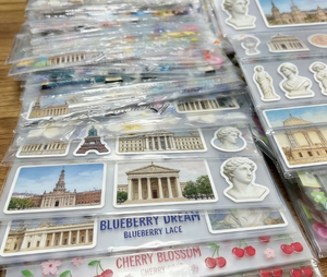 Autocollants de transfert sérigraphiés pour gobelets en plastique de 16 oz, motifs dessin animé, résistants à la chaleur, imperméables, anti-UV et lavables - Product Image 2