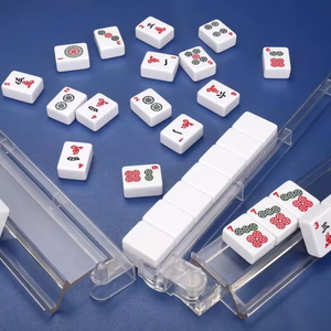 Regla de Mahjong Americana, Regla de Mahjong con Textura de Cristal, Regla de Mahjong Transparente, Palanca de Empuje de Plástico - Product Image 3