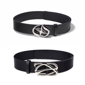 Nueva versión coreana de Ins Style Retro Hombres y mujeres Suave Simple Moda Casual Cinturones de cintura con hebilla de metal - Product Image 4