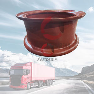 2025 Vente Chaude Camion Essieu Trois Pièces Jantes 8.5-20 pour Moyen-Orient Marché Remorque Camion Pièces 3 Pièces Roues Essai Vieux - Product Image 1