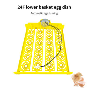 Incubadora de huevos Bandeja de huevos de plástico Torneado automático de huevos amarillo para incubación/para bandeja de eclosión con motor de giro automático - Product Image 6