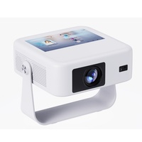 Projecteur LCD entièrement fermé de haute qualité, Android 500ANSI 1080P HD, projecteur portable 4K, home cinéma, projecteur intelligent extérieur