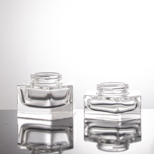 Vasetti Vuoti per Crema Cosmetica 50g 30g in Vetro Borosilicato Satinato a Forma di Stella Marina con Coperchi in Plastica per Maschera Viso, Cura della Pelle, Crema Occhi - Product Image 6