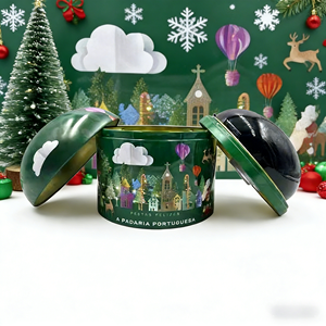Wholesale JINFENG Brand Tinplate Cylinder <b>Music</b> <b>Box</b> Lacquered Crown Cap Flexographic Printing Design OEM Customizable Craft - Product Image 4