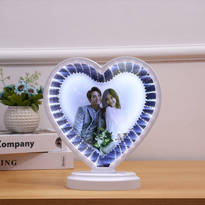 Sự kiện quà tặng hình trái tim 7 đầy màu sắc chuyển đổi gương ma thuật cho trang điểm với đa mục đích đèn LED Set-up khung ảnh - Product Image 5