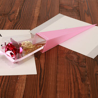 Fournitures de faveur de mariage Souvenir de la Saint-Valentin cadeaux de fleurs dorées roses simples fleurs plaquées or fleurs décoratives