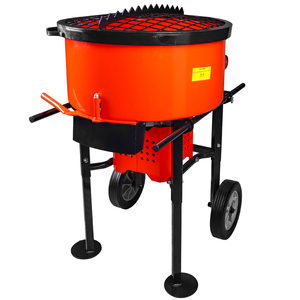 120L máy móc 1500 giá Pan di động Đức thương mại xách tay nhỏ nhỏ điện xi măng bê tông Máy trộn - Product Image 1