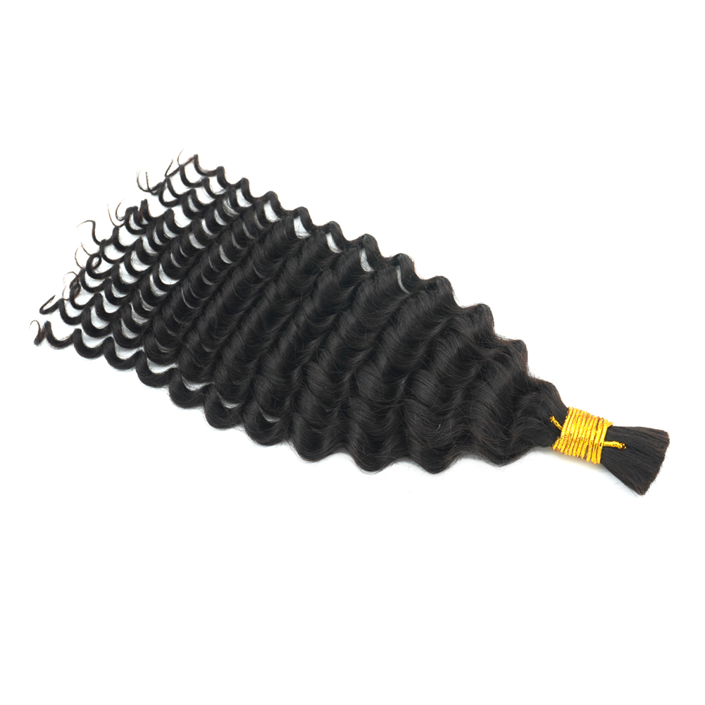 KAMA Boho Braids Human Hair Extensions Crochet Long Hair Boho Human Braiding Hair Bulk Detail Section 5