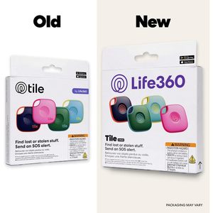 Localizador de objetos Life360 Tile Tracker para llaves, bolsos, teléfono. Seguimiento en tiempo real. Control por aplicación. Compatible con iOS y Android. - Product Image 2