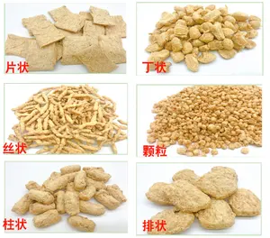 Soya Tvptextured Vegetable Protein Making Machine Production Line