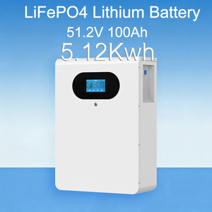 Ultra Thin Wall Mounted 5.12kWh 44.8V IP65 <b>Waterproof</b> Solar Compatible Off Grid Backup Home Energy Storage System - Product Image 1